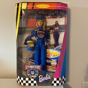 50th Anniversary Nascar Barbie Doll